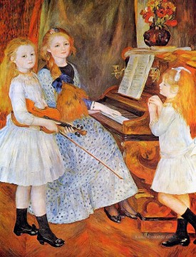Pierre Auguste Renoir Werke - Töchter von Catulle Mendès Pierre Auguste Renoir